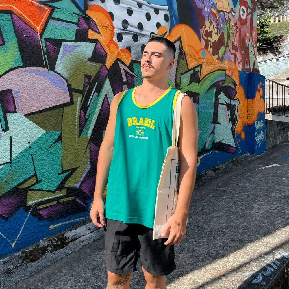 Regata Bordada Masculina