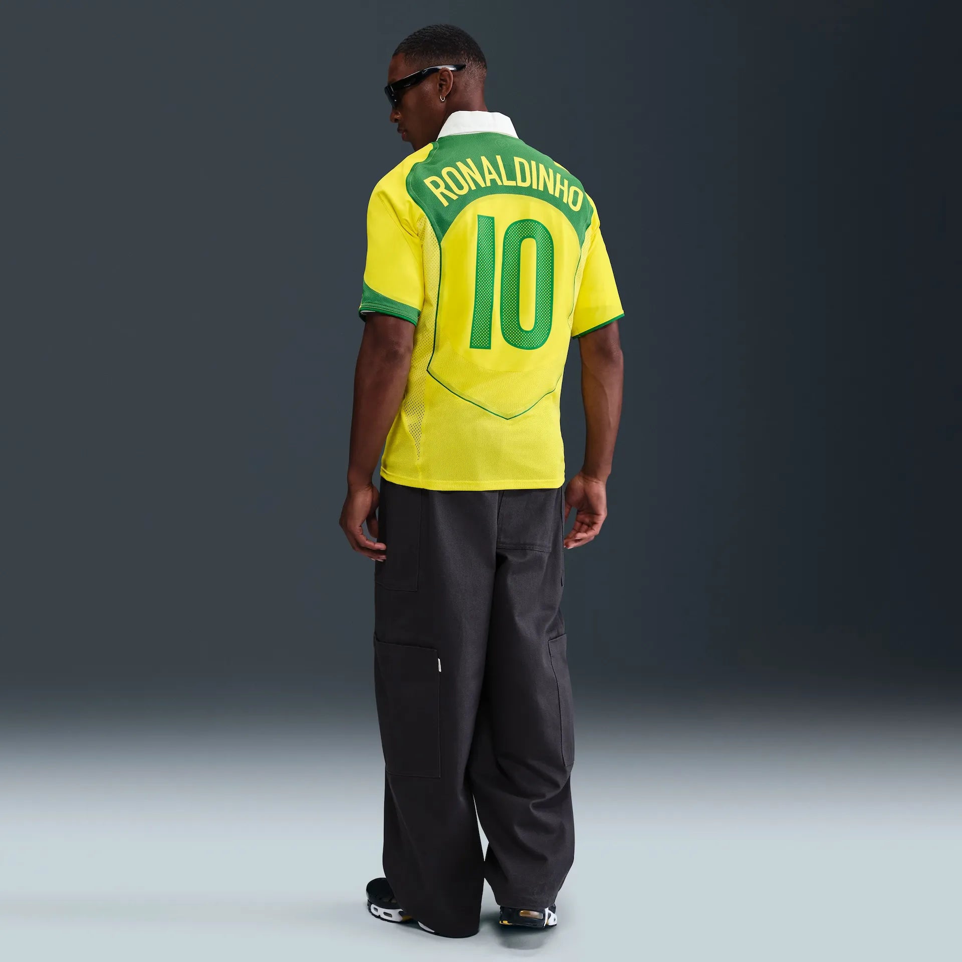 Camisa Brasil Nike Reedição | Total 90 Ronaldinho