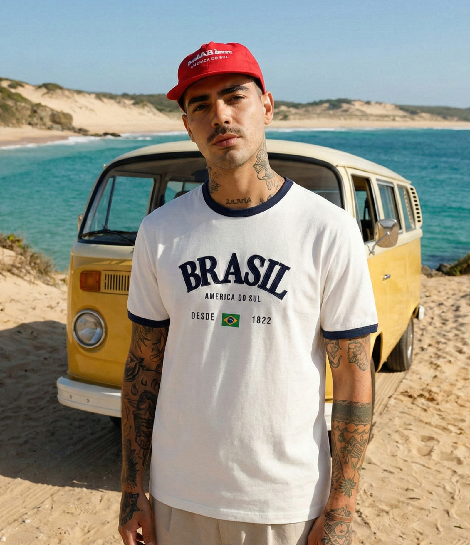 Camiseta Brasil Off-White