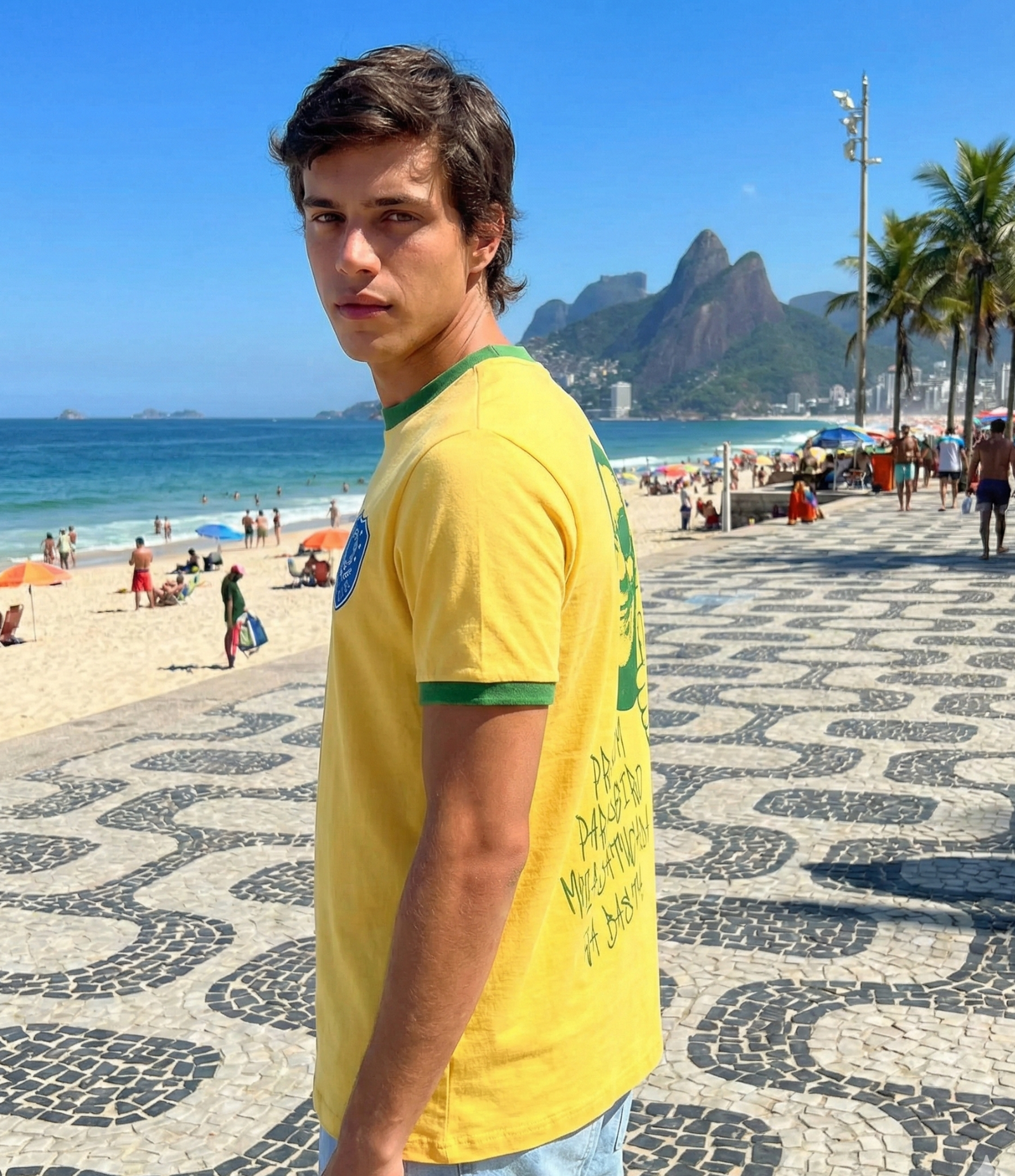 Camiseta em Algodão com Estampa Zeca Pagodinho