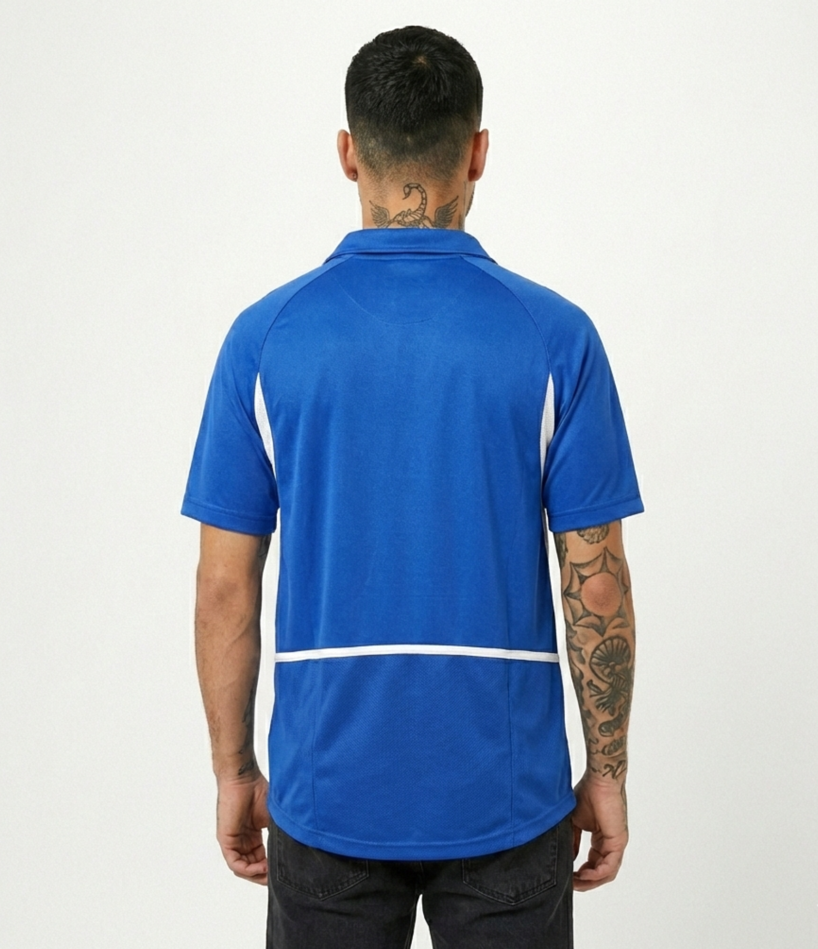 Camisa Seleção Brasileira Retrô 2002 - Azul