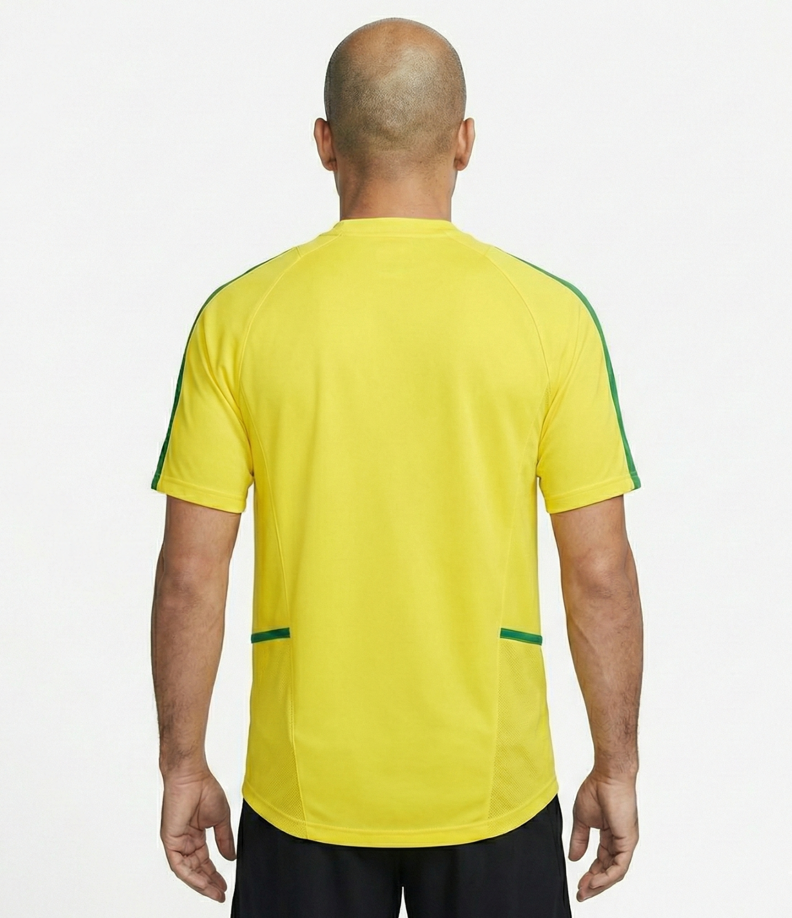 Camisa Seleção Brasileira Retrô 2002 - Amarela