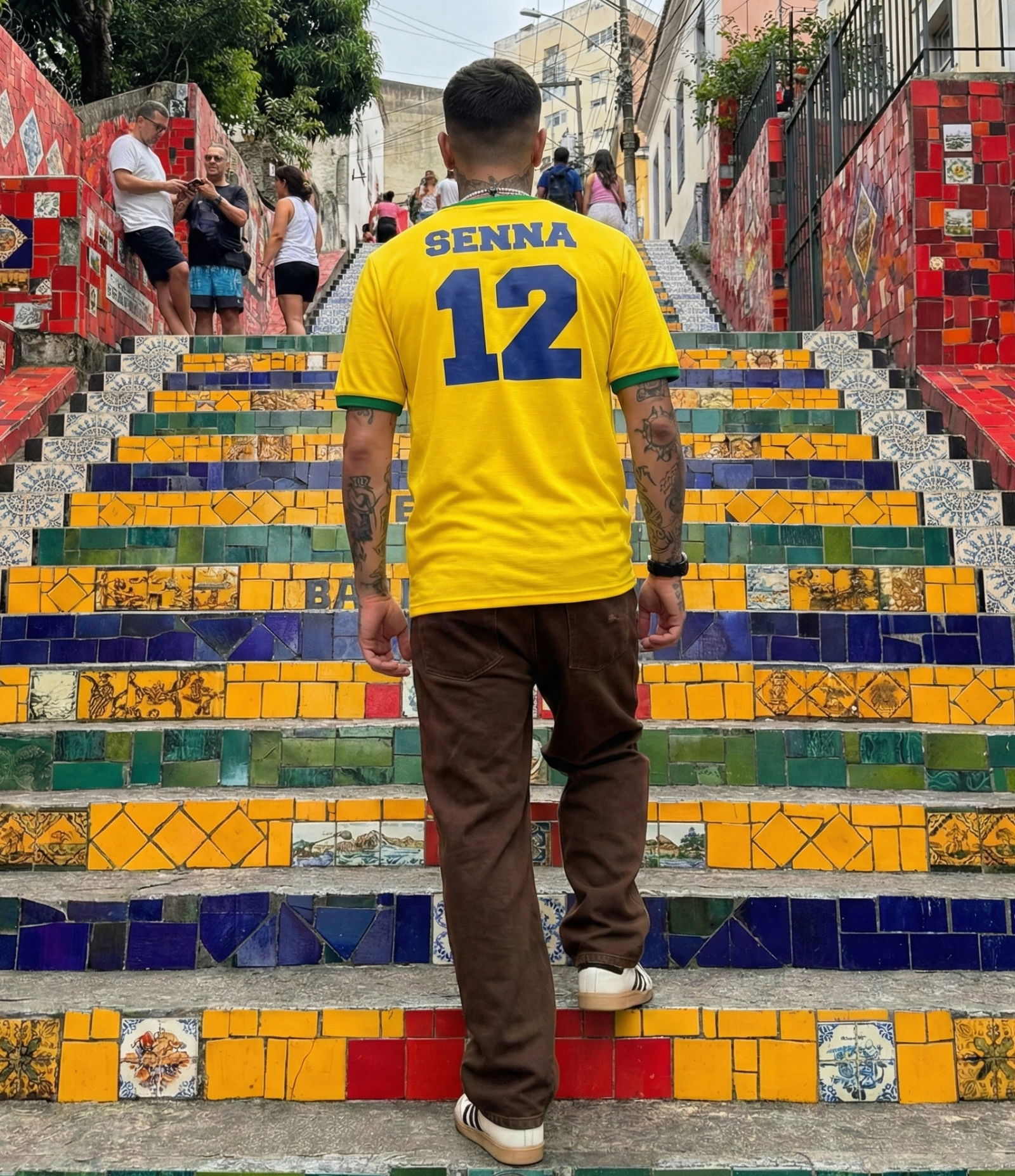 Camiseta Deportiva Ayrton Senna