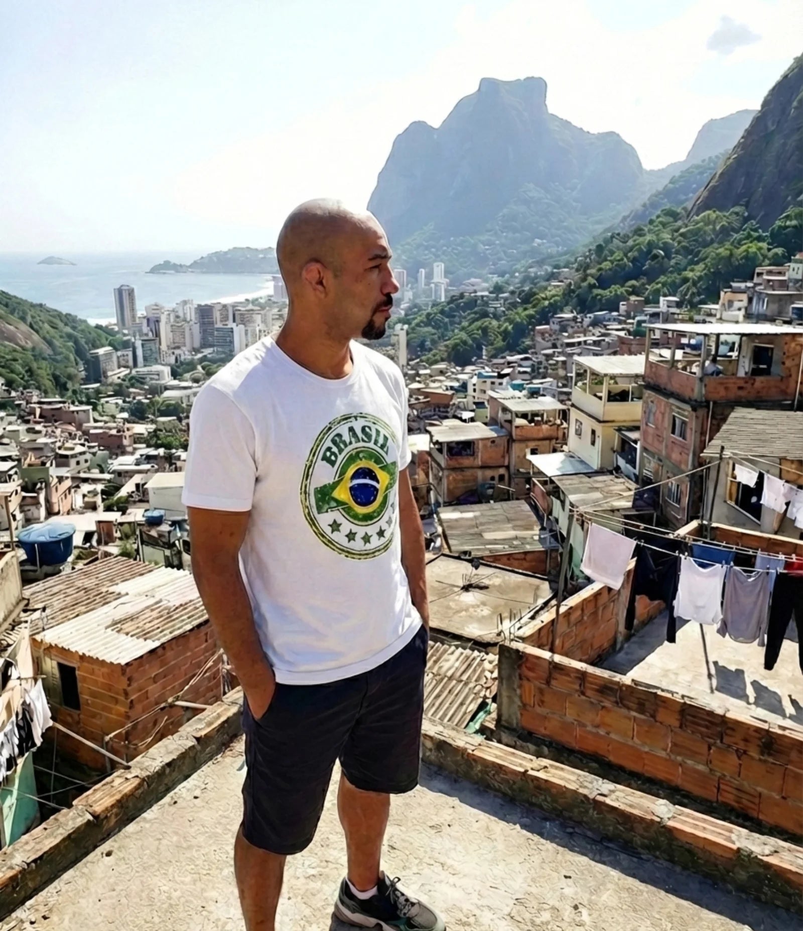 Camiseta Brasil Oversized