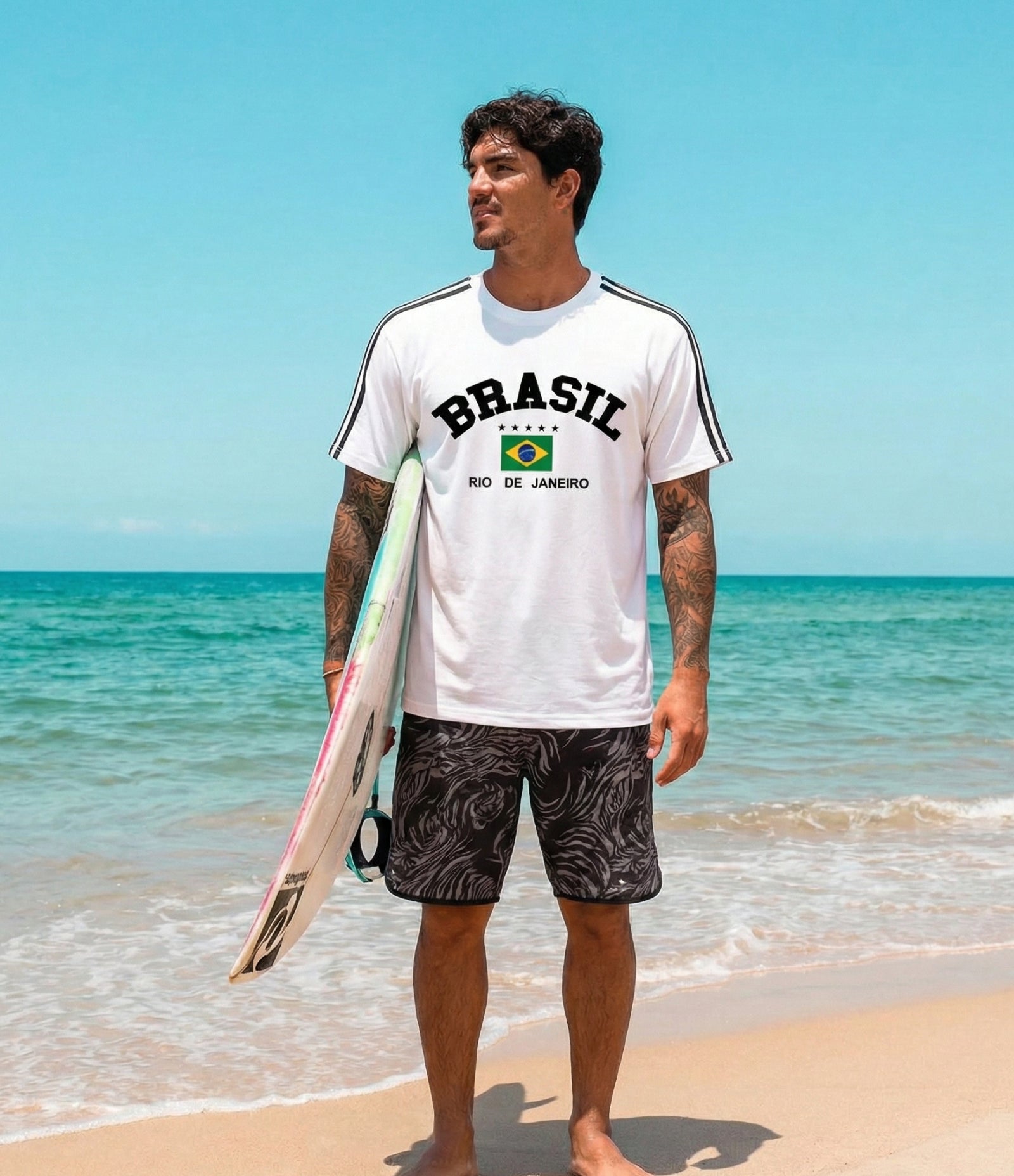 Camiseta Casual Brasil